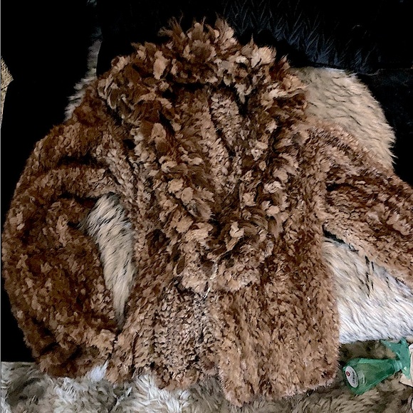 Mink /Crochted Jacket 1 of a kind / sample N.M jacket - Picture 1 of 13